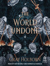 Cover image for The World Undone
